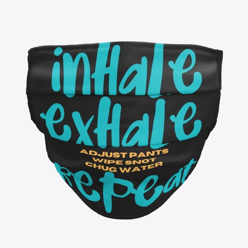 INHALE EXHALE REPEAT - FUNNY FITNESS