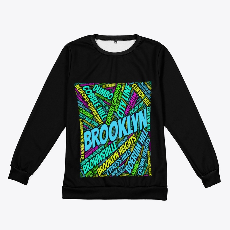 Brooklyn New York City nyc map areas