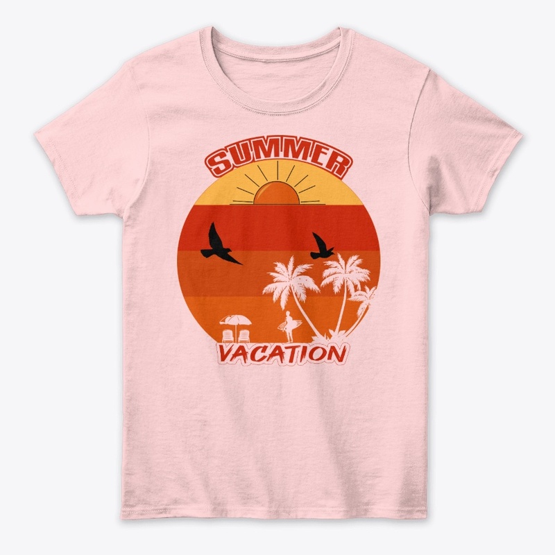 Summer vacation t shirt