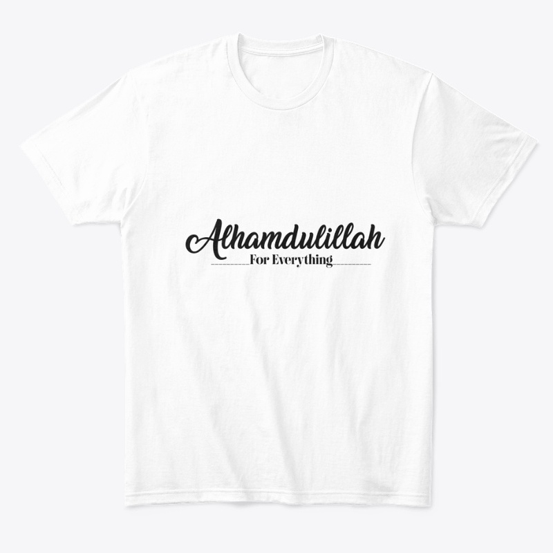 Alhamdulillah for everything design