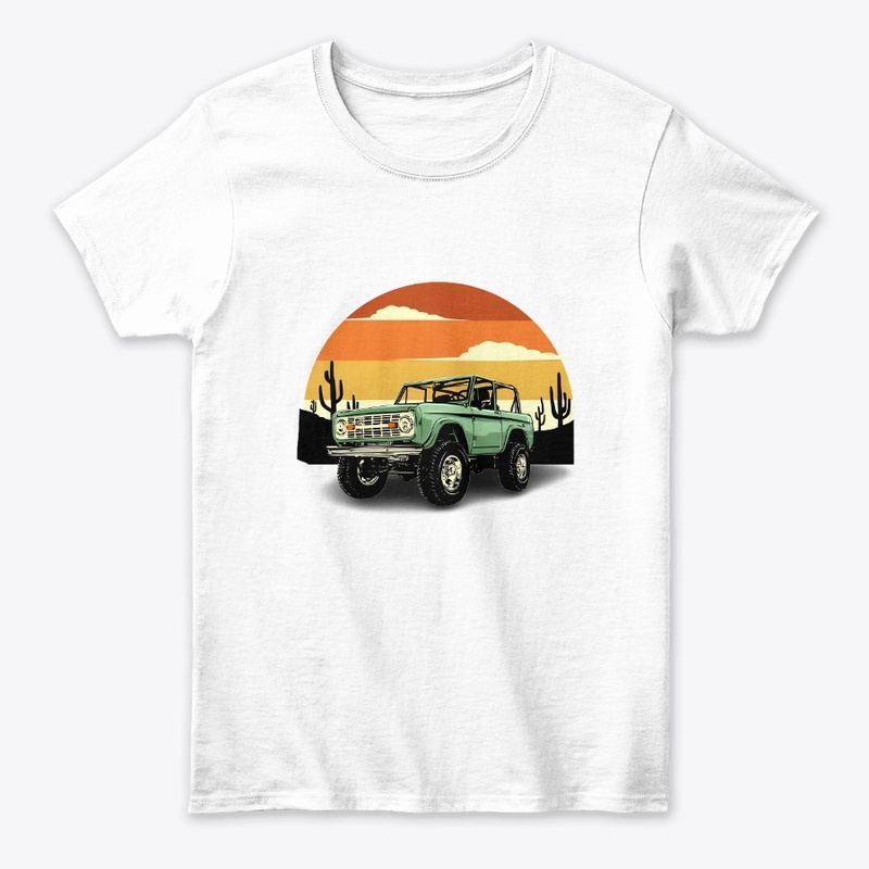 Adventure Car and Scenery Print