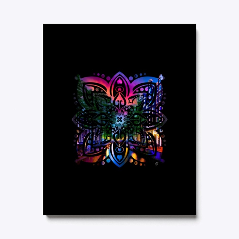 Amsterdam City Silhouette (black)