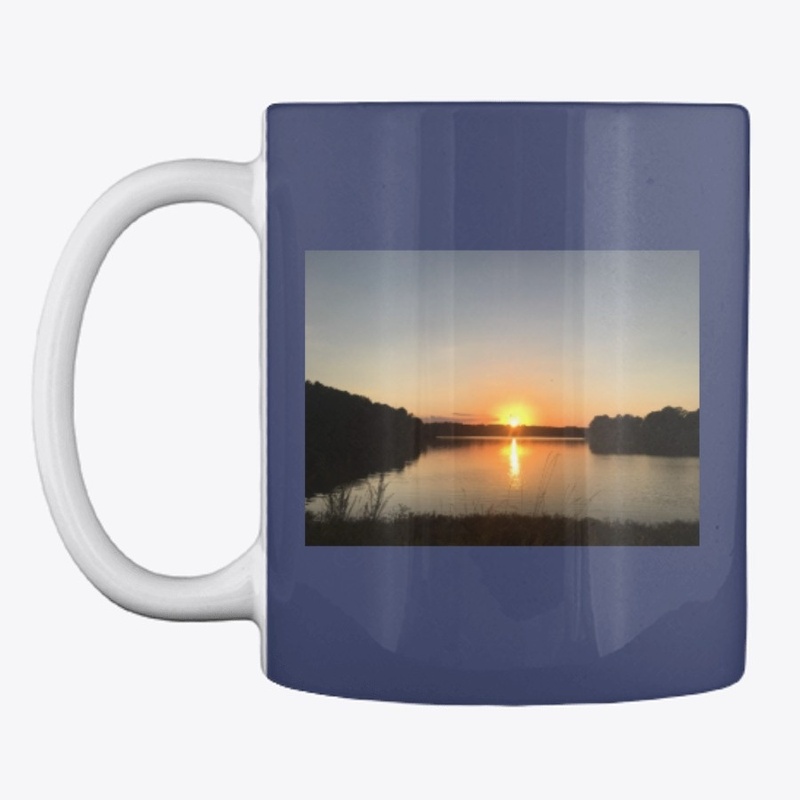 Sunset Cross over Water