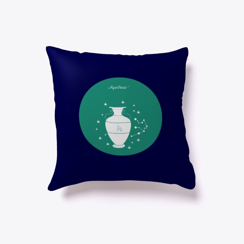 Aquarius Zodiac Sign on its Lucky Color