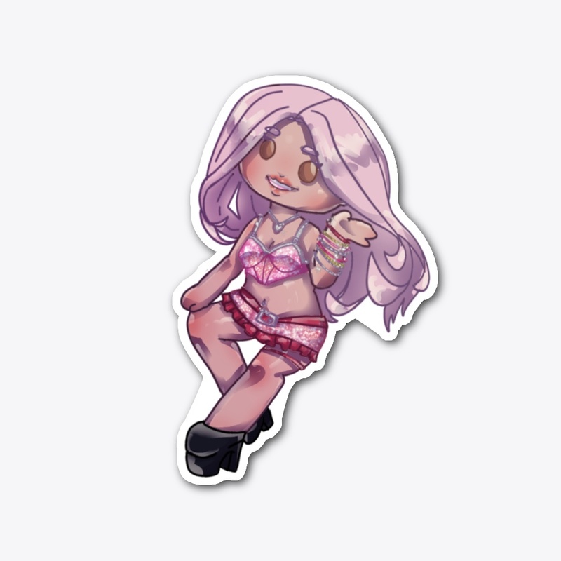 Khloe Sticker - Forever Obsessed 🩷