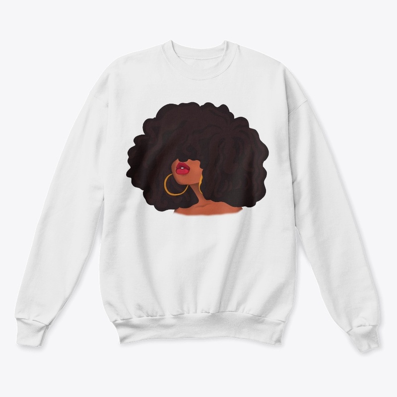 Natural Hair Queen Sweatshirt
