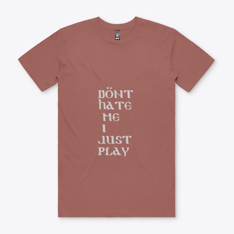 CJDATPLAYA'S dont hate me t-shirt