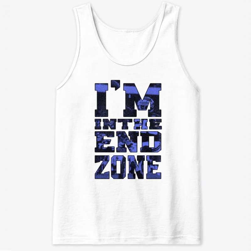 End Zone T-shirt blue