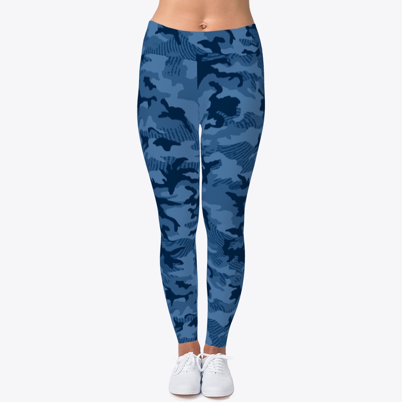 New Wave Camo Blue