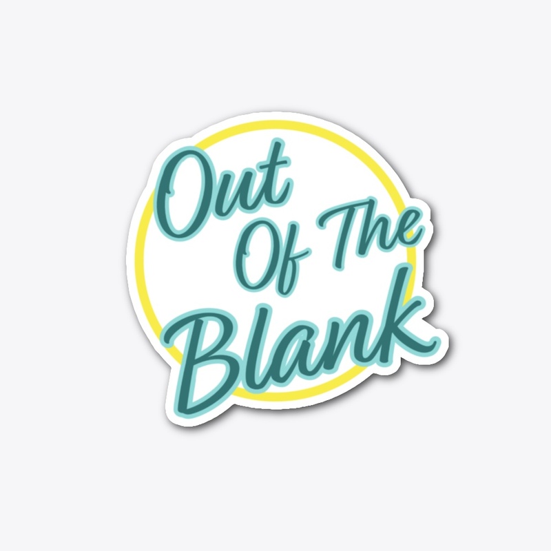 Out Of The Blank letter sign