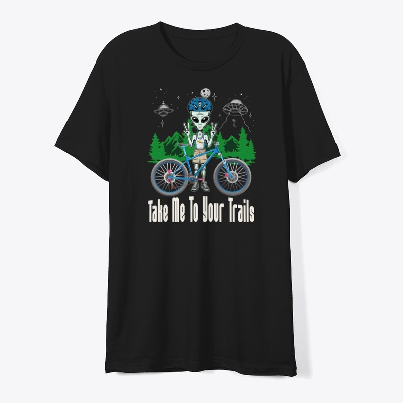 Mountain Biking Alien