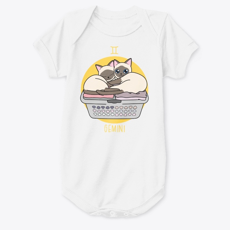 Zodiac Cat - Gemini (Kids and Babies)