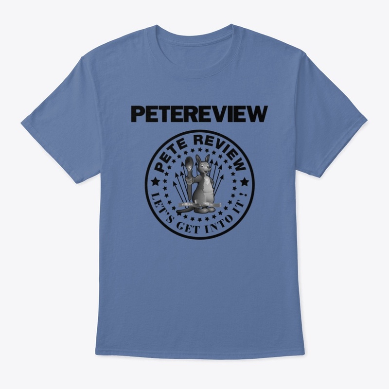 PeteReview Merch Black and White