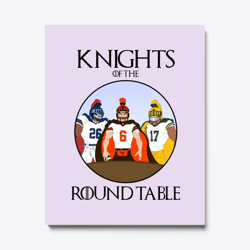 Knights wallart