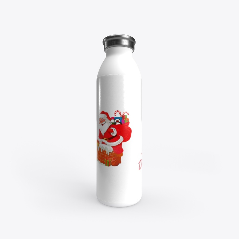 Santa clause Christmas Mug Black color