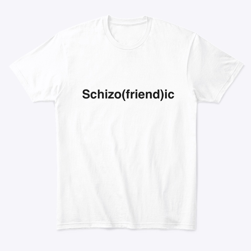 Schizo(friend)ic t-shirt