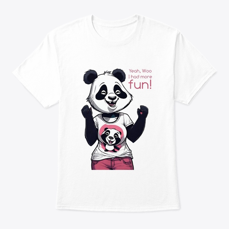 Funny Panda Christmas - I Had More Fun!