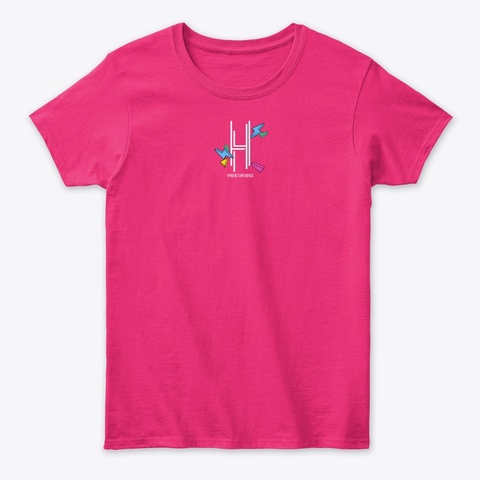 Hybrid Experience Heliconia T-Shirt Front