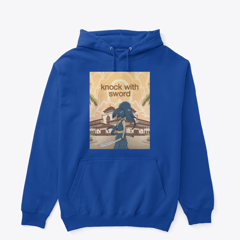 knock with sword anime design 
