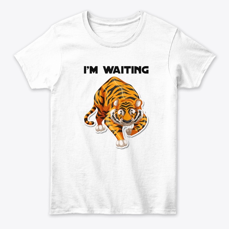 A tiger waiting  T-shirt