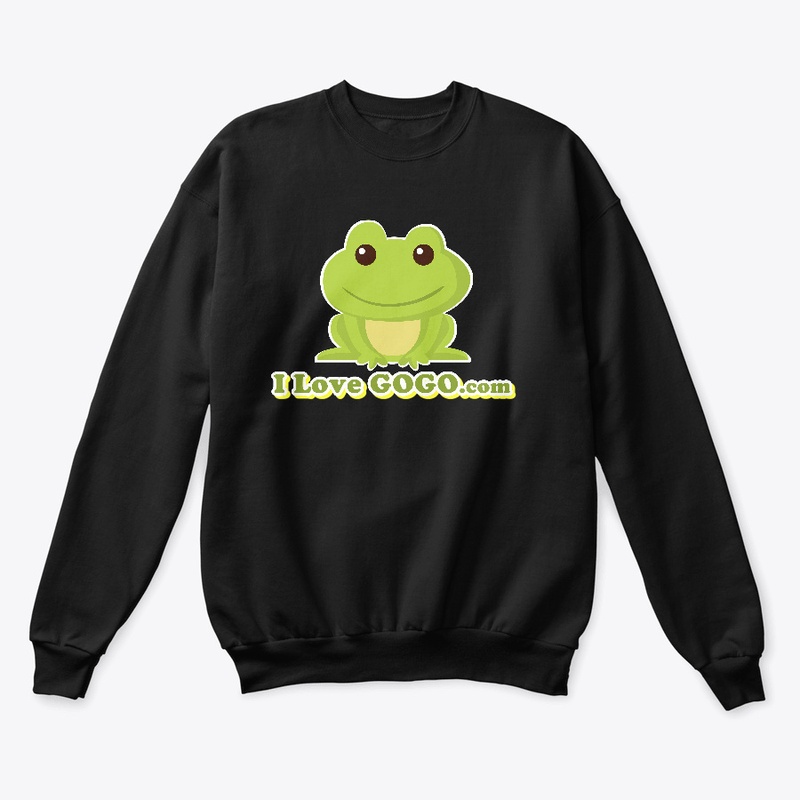 Green Frog I Love GOGO