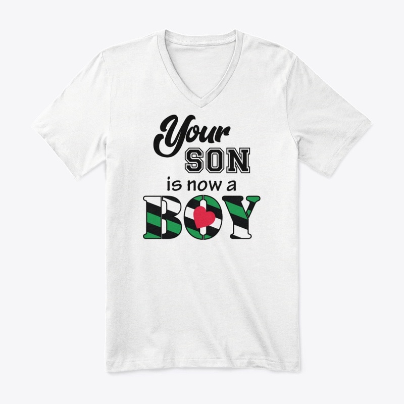 Your son is now a boy