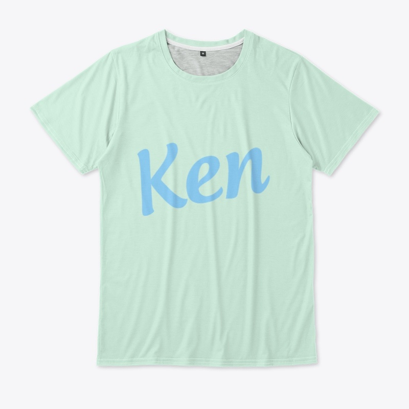 Ken Barbie blue t shirt