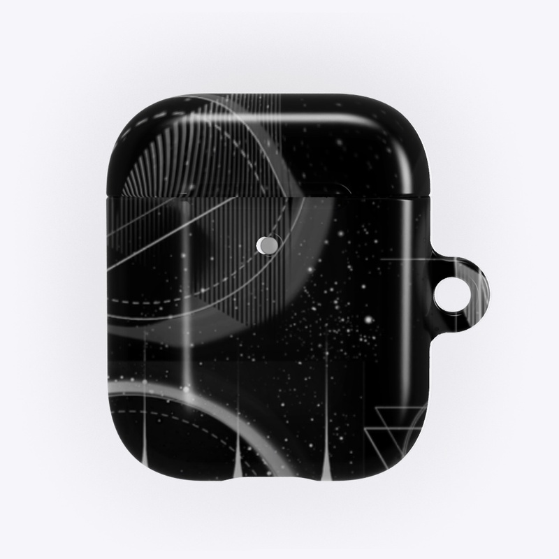 Black Geometric Design 