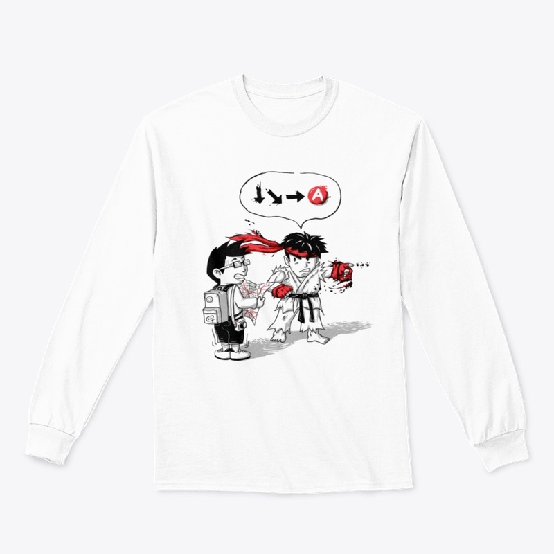 Funny Video Games T-Shirt Fighter