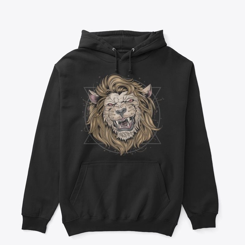 Angry Face Lion