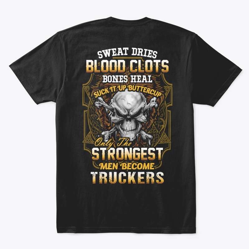 Strongest Trucker Hoodie 
