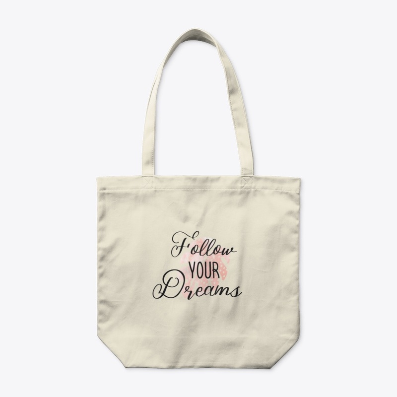 Dreams organic tote bag