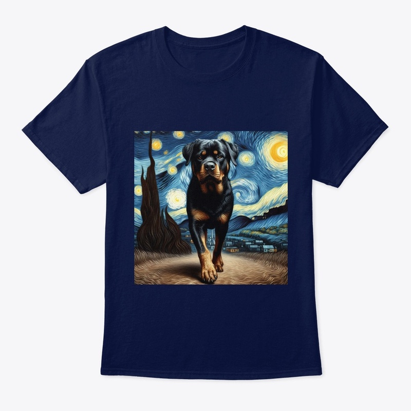 Rottweiler Starry Night