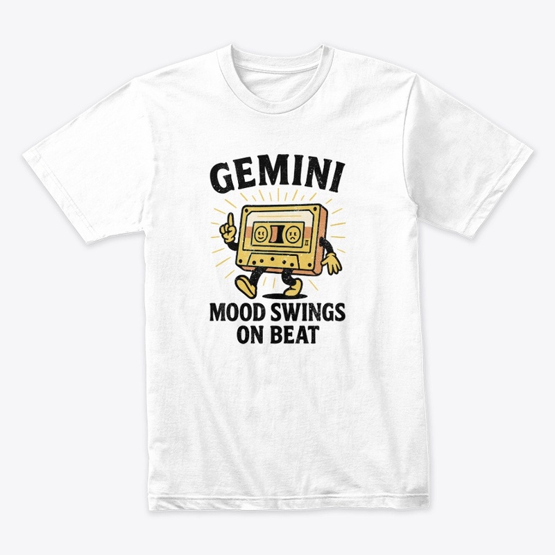 "Gemini Tape Cassette Tee