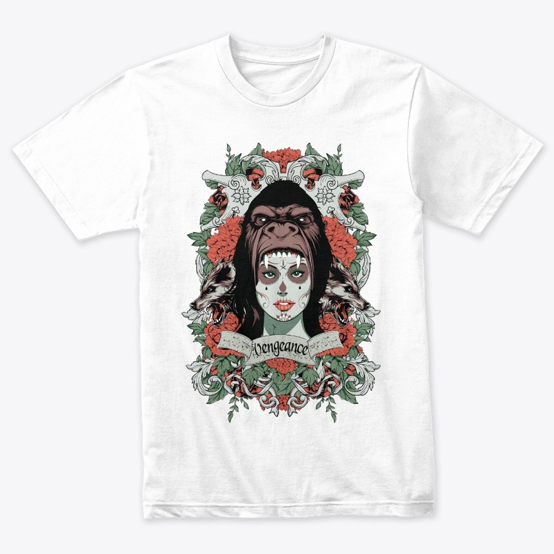 Craze Uk | Gorilla Woman Vengeance Tees
