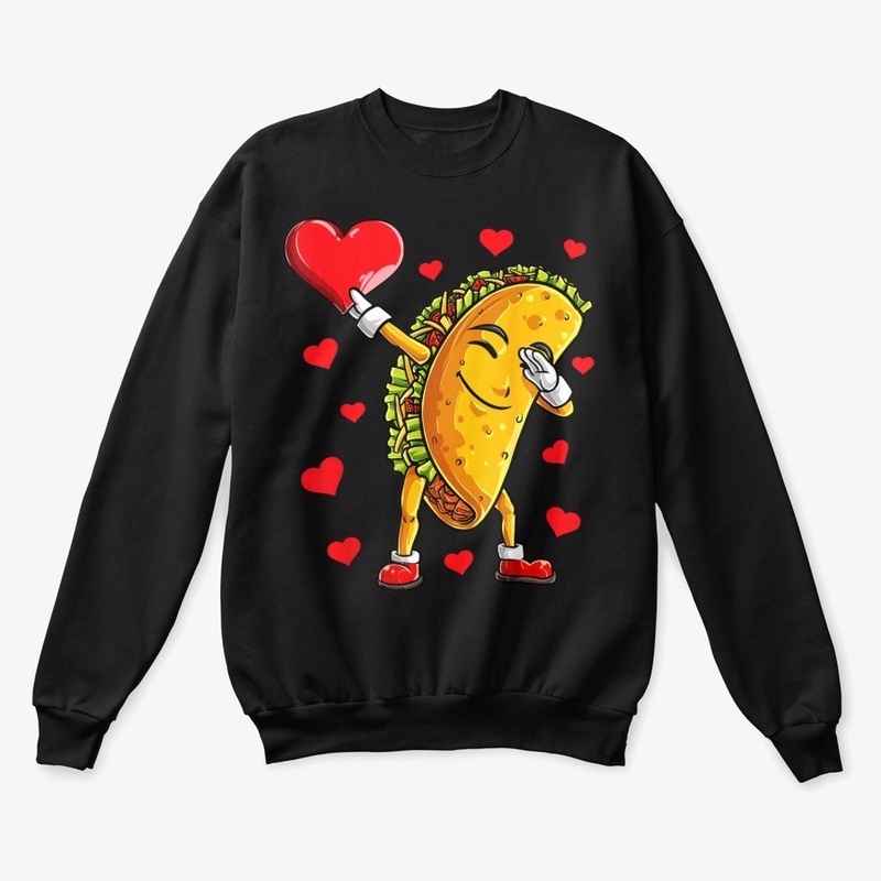 Dabbing Taco Valentines Day