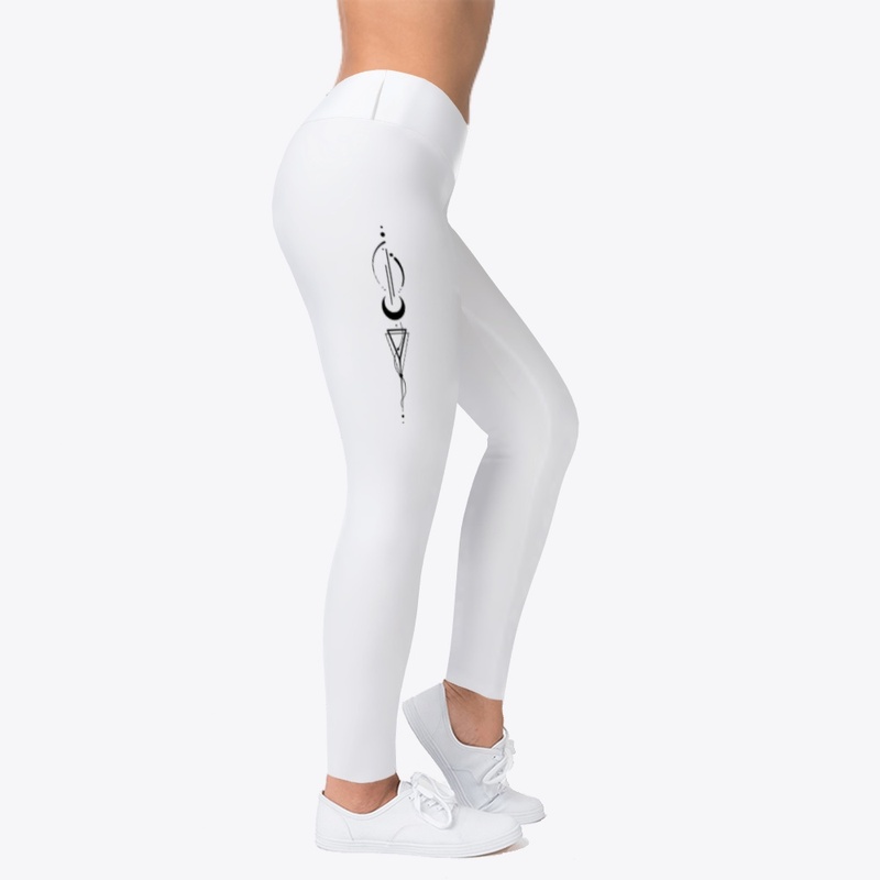 Abstract lunar Leggings 