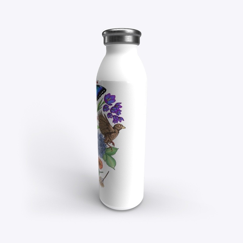 "Blooming Minds" Water Bottle