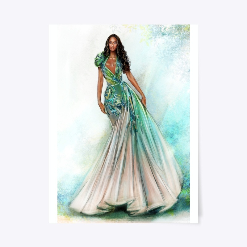 Naomi Fashion Wall Art 