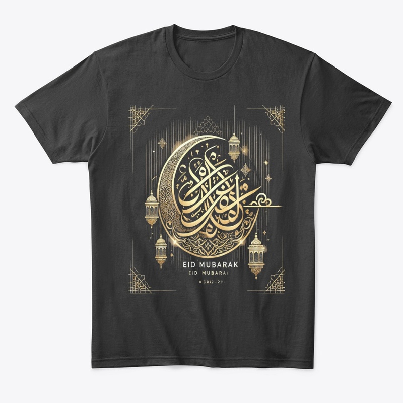 Eid Mubarak Arabic Calligraphy | tshirt