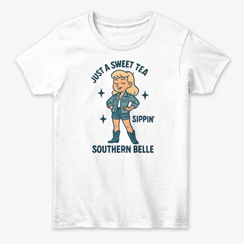 Sweet Tea Southern Belle Tee