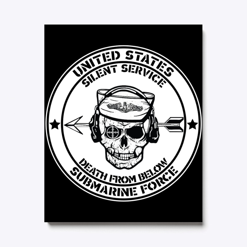 U.S. Submarine Force Skull 