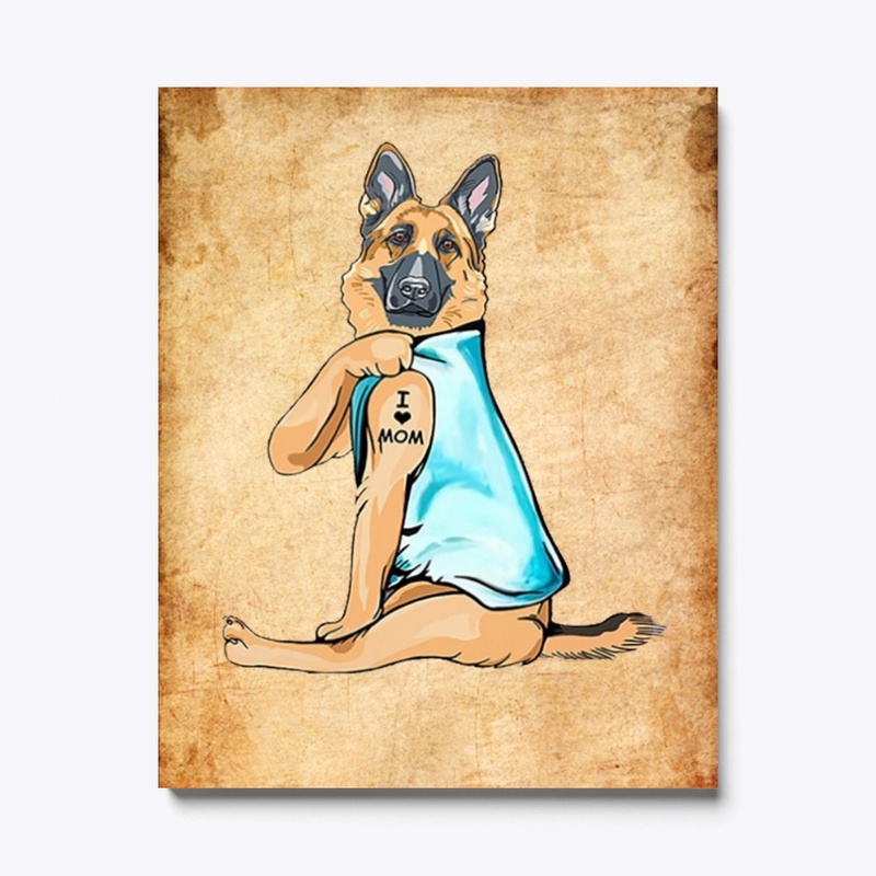 I Love my Mom GSD Set 