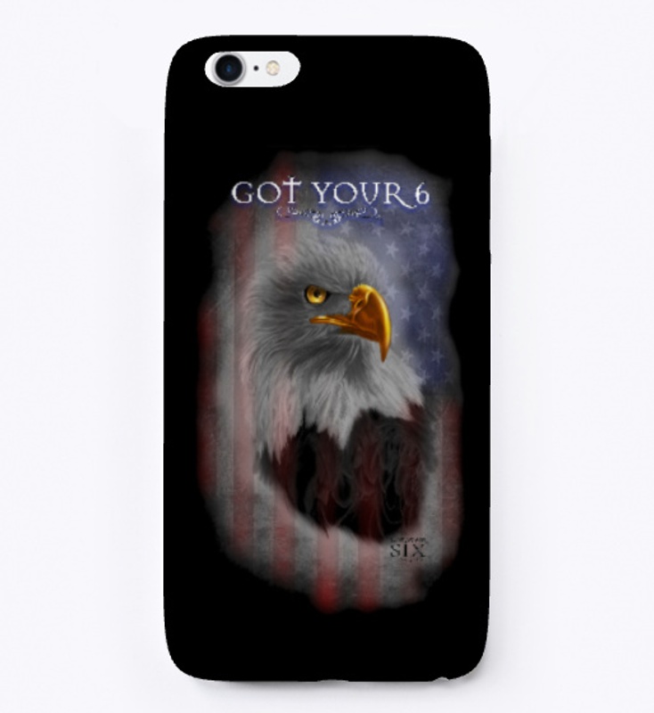 PATRIOTIC EAGLE iPHONE CASE