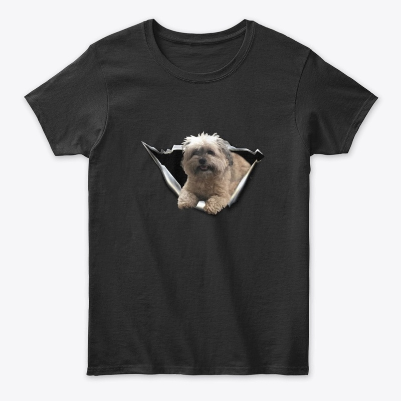 morkie 3D Car sticker