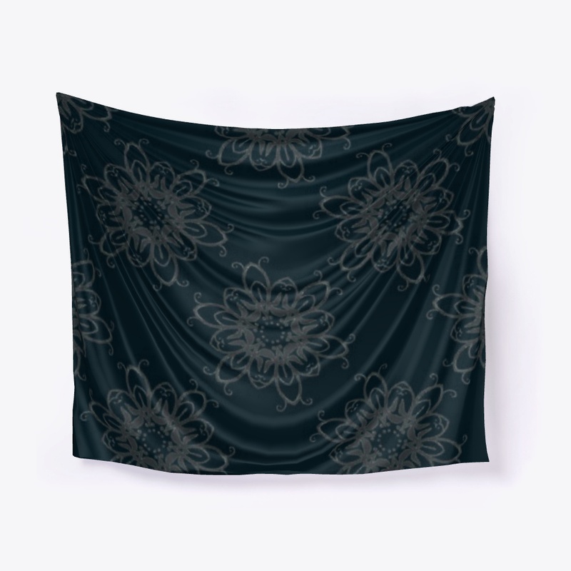 Dark flourish pattern