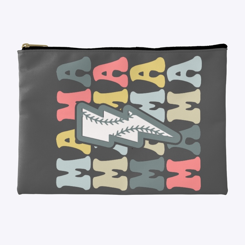 Baseball mama pastel
