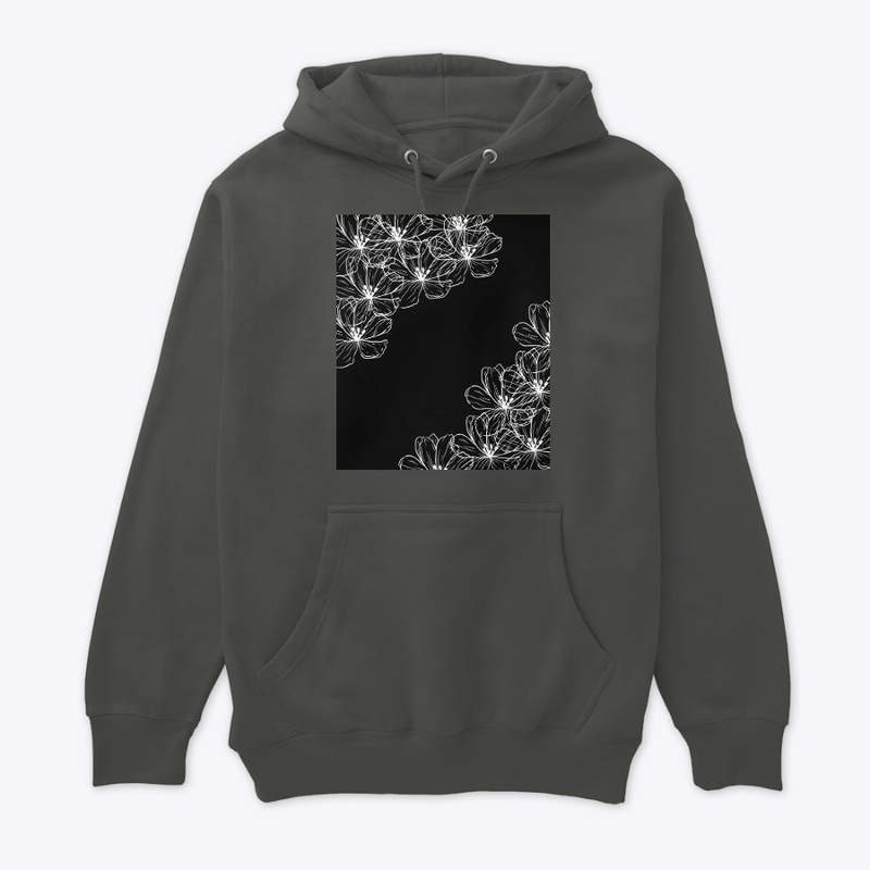flower pattern t-shirt