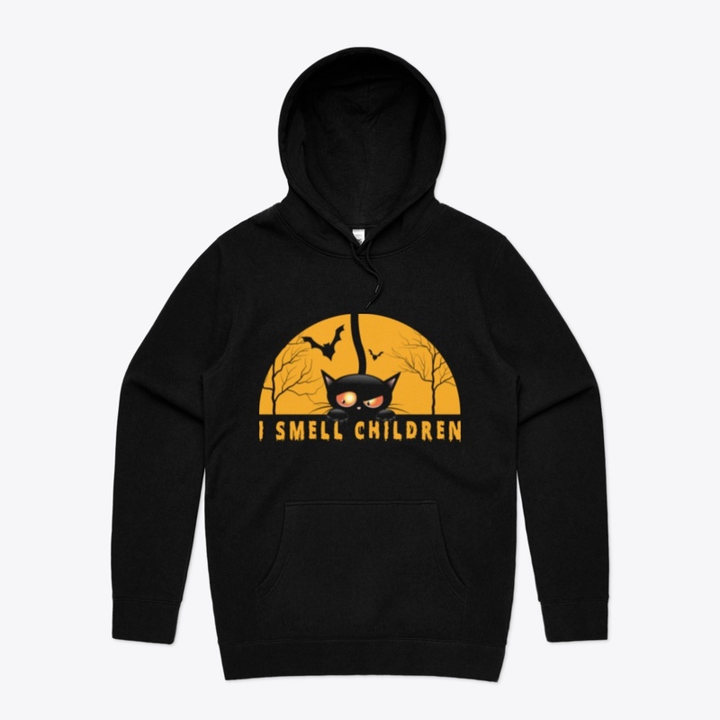 Black Cat Halloween T-Shirt