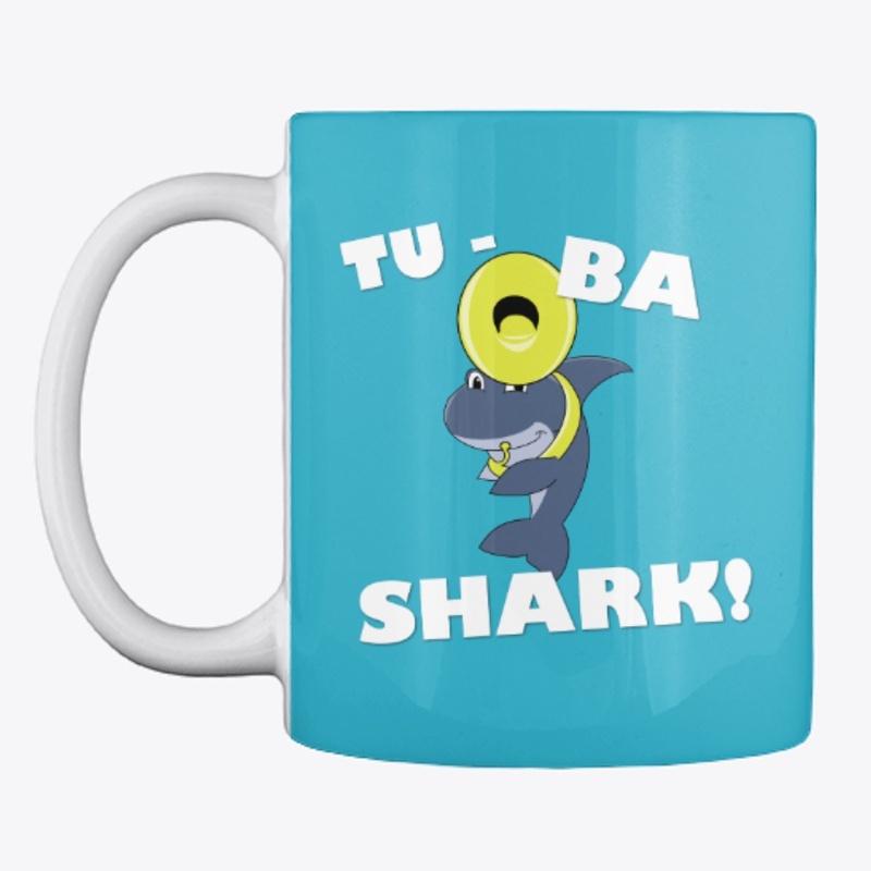 Tuba Shark-Funny Band Tee